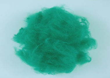 De 1.5D*51MM Gerecycleerde Groene Kleur van de Polyesterstapelvezel voor niet Geweven