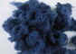 Indigo - de Blauwe Gekleurde Gerecycleerde Schuring van de Polyesterstapelvezel - Bestand 3D*32MM