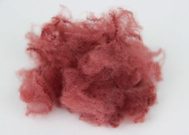 Het mooie Glanzende PSF-Geverft die Verdovende middel van de Polyesterstapelvezel voor het Vullen Materiaal van Hoofdkussen wordt gekleurd