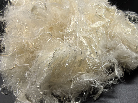 Witte polyfenyleensulfide vezelcomposite met een hoge treksterkte