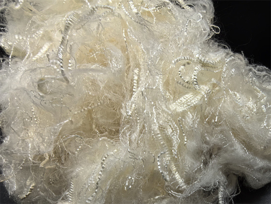 Witte polyfenyleensulfide vezelcomposite met een hoge treksterkte